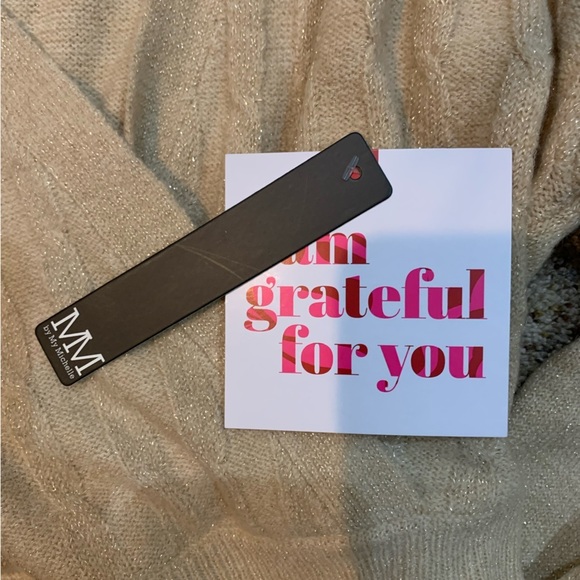 🔥NWT - V-Neck Faux Wrap sweater with sparkle - Picture 5 of 8